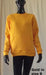 Yellow fleecy women's sweatshirt