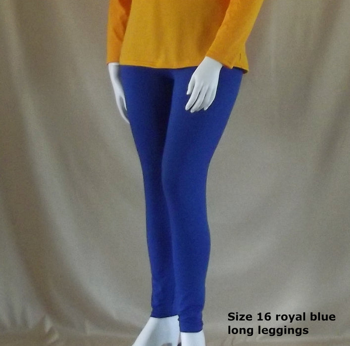 Popular Bundle- Australian made long leggings blue