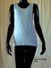 Baby blue women's Australian made singlet