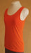 an orange cotton womens singlet