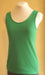 kelly green women's cotton singlet