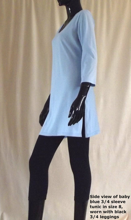 Australian made cotton long line tunic