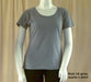 Australian made grey marle women's cotton t-shirt