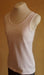 white ladies cotton singlet