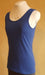 royal blue women's cotton singlet