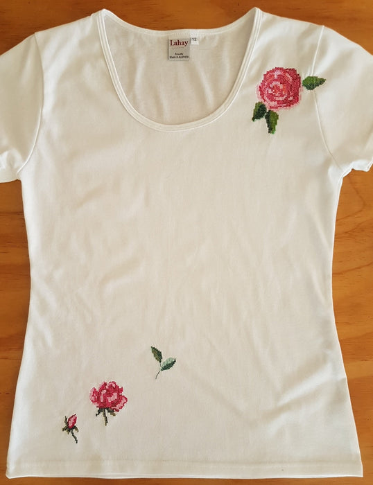 Women's Embroidered T-shirt